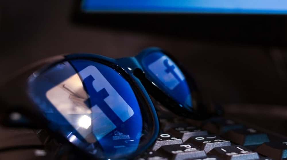 facebook on sunglasses lenses | Facebook Bans Russian and Iranian Accounts to Prevent 2020 Election Meddling | featured