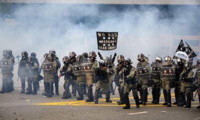 Hong Kong Police | Hong Kong Police Fire Tear Gas at Pro-Democracy Protests | Featured