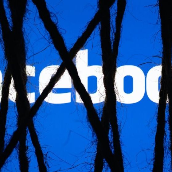 Facebook Logo with with black ties | Facebook to Tackle Efforts to 'Interfere' with 2020 US Census | Featured