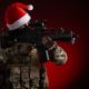 Soldier with a santa hat | 20 Last Minute Christmas Gift Ideas For Second Amendment Fanatics | Featured