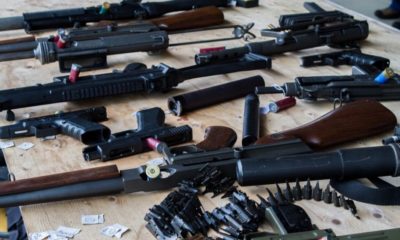 different kind of guns on the table | Virginia Democrats Reject Assault Weapon Ban | Featured