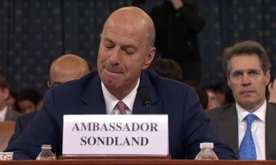Ambassador Gordon Sonland | Impeachment: Sondland Removed from White House Just Hours from Vindman | Featured