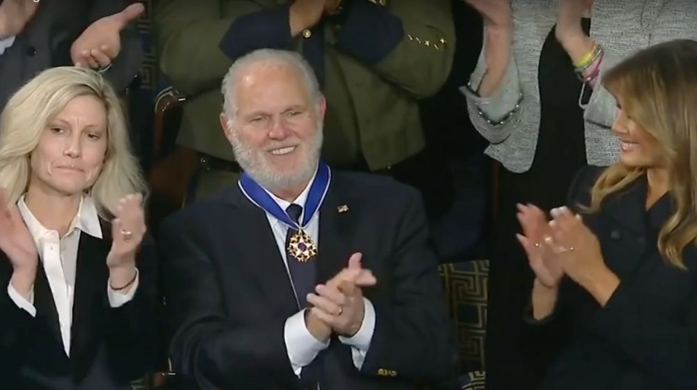 Rush Limbaugh Presidential Medal of Freedom Awardee | Radio Host Rush Limbaugh Awarded Presidential Medal of Freedom | Featured