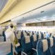 deep cleaning inside an aircraft | Airlines May Halt All Domestic Passenger Flights | Featured