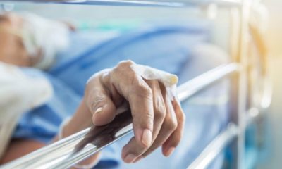hand of a sick patient | 4 New Jersey Family Members Die After Contracting Coronavirus at a Recent Family Gathering | Featured
