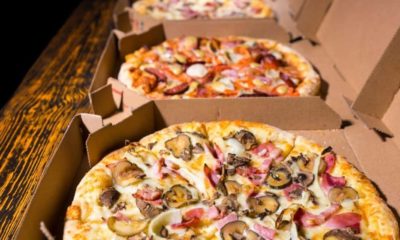 boxes of pizza | Owner of Pizza Shop Brings Free Pizzas to Doctors and Nurses Fighting Coronavirus at Local Hospital | Featured