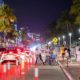 Miami Beach Ocean Drive at night | 5 College Students Come Home From Spring Break With Coronavirus | Featured