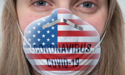 American with US flag mask | U.S. Government Gears Up To Fight Coronavirus | Featured
