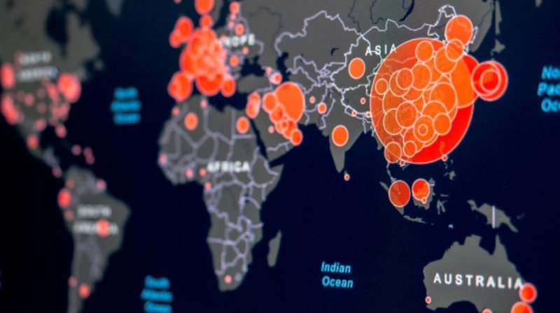 World Map with coronavirus effect | CNN 5 Things