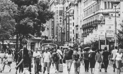 Nanjing Road black and white | China's Virus Death Toll Revised Up Sharply After Review | Featured