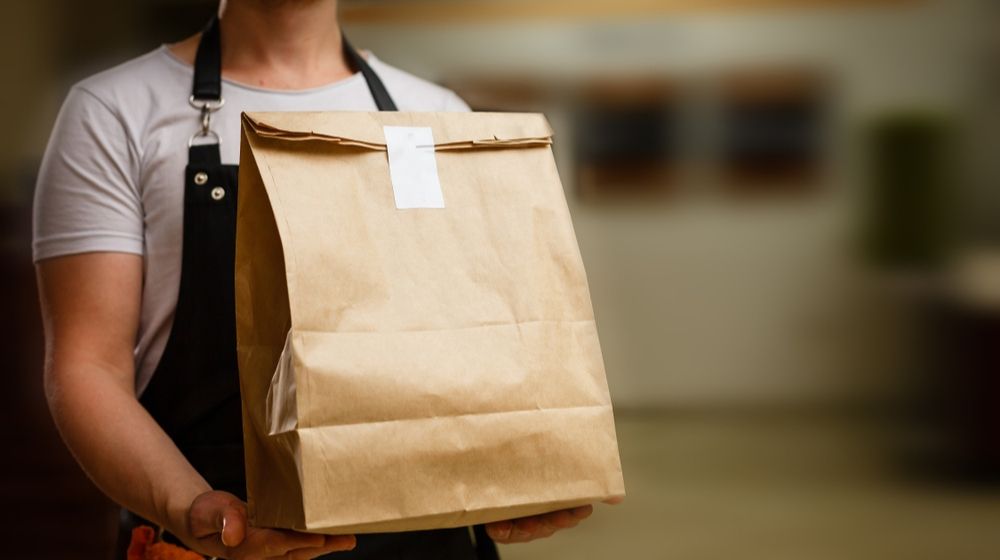 Delivery in paper bag | Delivery Services Hit Record Heights as Americans Stay at Home | Featured
