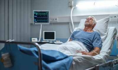 Old patient alone in the hospital room | More Than 102,000 Worldwide Deaths from Coronavirus So Far | Featured