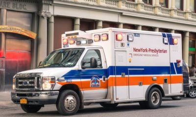 New York Hospital Ambulance | Coronavirus Wreaks Grimmest Toll Yet in New York State: 630 Dead in a Day | Featured