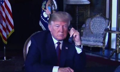 Donald Trump talking on the phone | Trump Temporarily Freezes Immigration | Featured