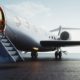 Closeup View of Private Jet Airplane | People Consider Private Air Travel Amid COVID-19 Pandemic | Featured