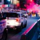 NYPD Police car and van at night | Looters and Rioters in New York Get Immediate Release Following New Bail Reform Law | Featured