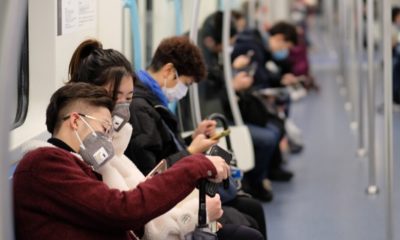 People Wearing Surgical Mask Sitting in Subway | Wuhan Claims That Nearly Entire City Has Been Tested for Coronavirus | Featured