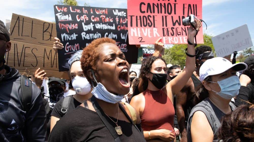 Protest March Against Police Violence Over Death of George Floyd | George Floyd Protests in California Stretch from Biggest Cities to Rural Towns | Featured