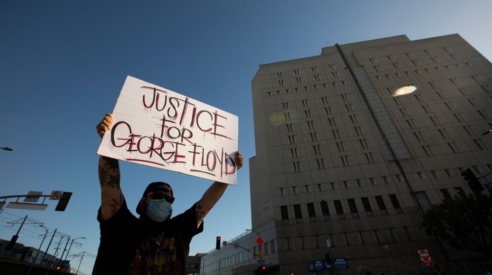 Justice for George Floyd Protest | Police and Protesters Demanding Justice for George Floyd Gather in Prayer | Featured
