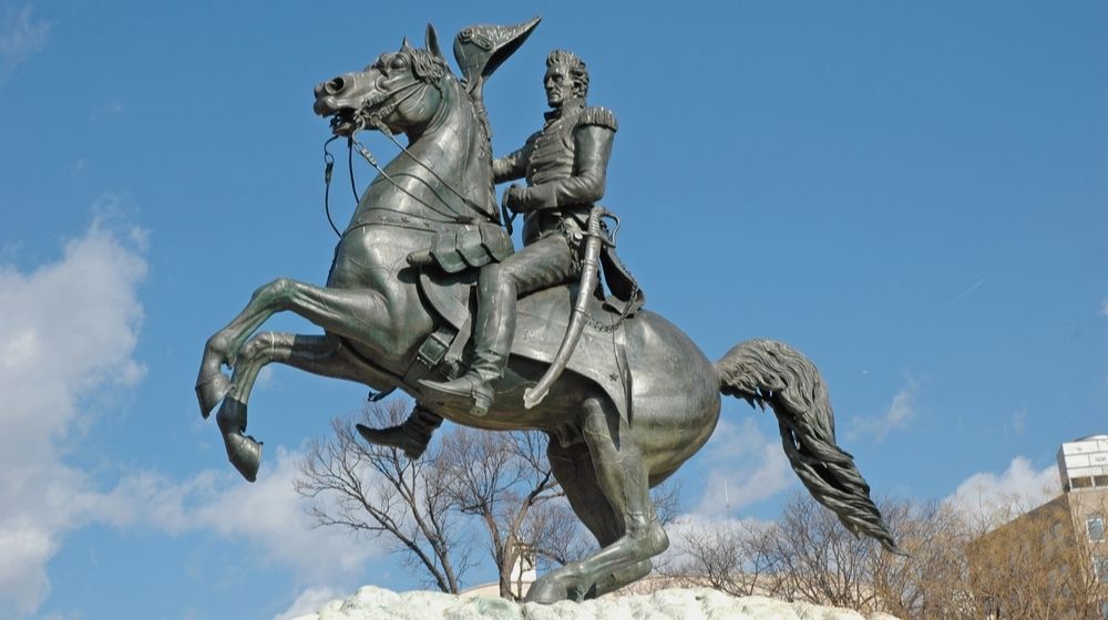 President Andrew Jackson Lafayette Square Park, Washington DC | President Trump Calls for Prison Time for Anyone Who Vandalizes or Destroys Monuments | Featured