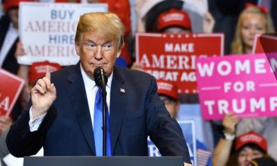 President Donald Trump with the "Pointing Index Finger" Gesture as He Speaks at a Campaign Rally | Did a Prank from Teens Lead to Disappointing Turnout at Trump’s Tulsa Rally? | Featured