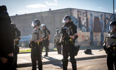 State Patrol Police Officers Standing Guards towards Minneapolis | Continuing Protests Call for Police Defunding | Featured