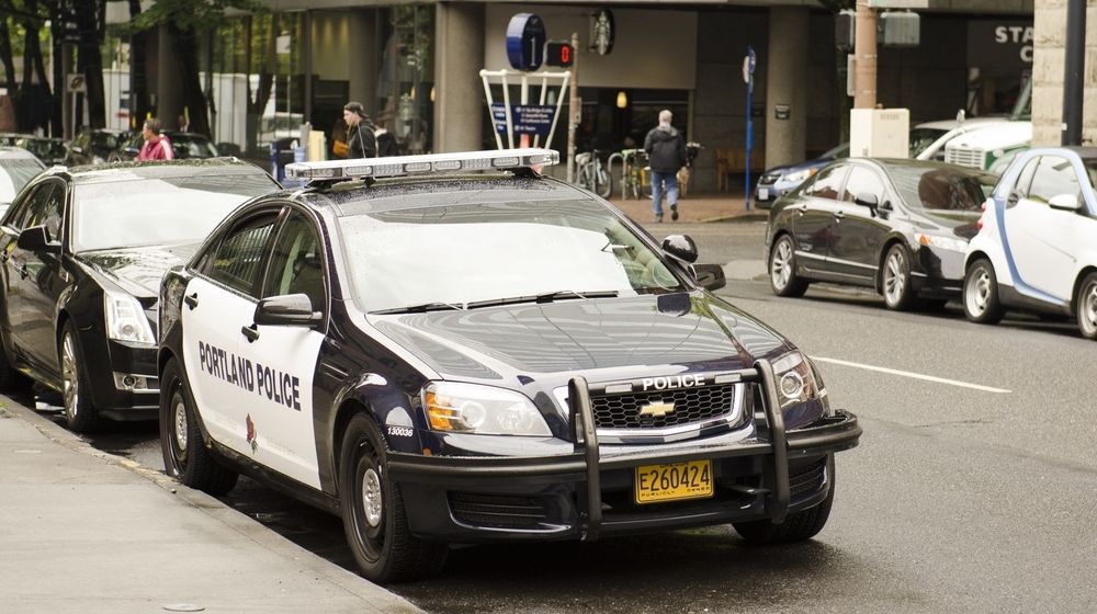 Portland Oregon Police Car | At Least Three Portland Federal Officers May Have Been Permanently Blinded By Lasers | Featured