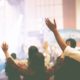 Christian Worship with Raised Hand | Christians in California Hold Worship Services, Defy COVID-19 Lockdown Guidelines | Featured