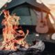 Campfire at a Campsite | Outdoor Experts Give Tips and Share Estimates of Camping Costs | Featured