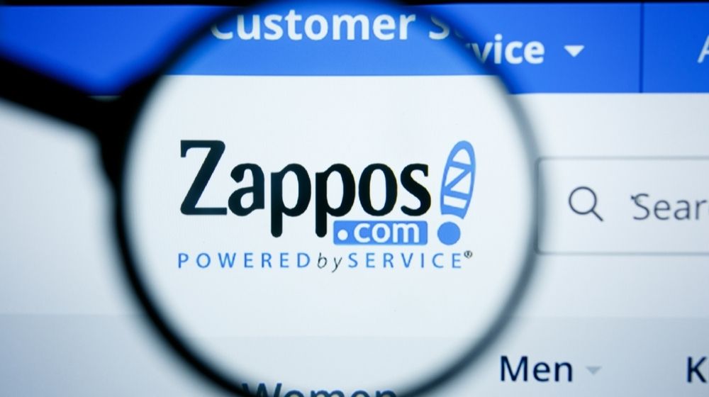 Illustrative Editorial of Zappos Website Homepage | Zappos Launches New Program That Allows Customers to Buy Single and Different-Sized Shoes | Featured