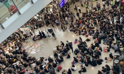 Hong Kong Protesters at the Hong Kong International Airport | Senate Passes Sanctions Over Hong Kong Crackdown | Featured