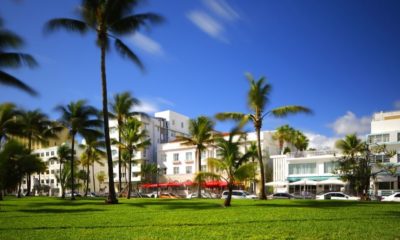 Stock Photo of Iconic Art Deco Hotels along Ocean Drive | Miami Beach to Prohibit Short-Term and Vacation Rentals Starting Thursday | Featured