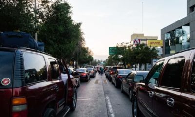 Congesting Traffic in Central Tijuana | COVID-19 Causes Seven-Hour Border Backup Between U.S. & Mexico | Featured