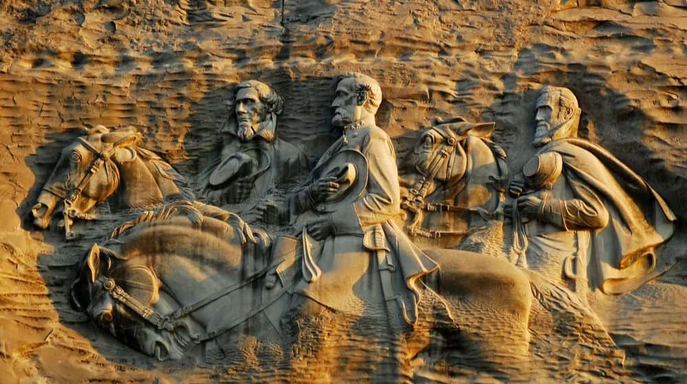 The Controversial Carving at Stone Mountain | Protesters Call to Have Stone Mountain Park Carving Removed | Featured