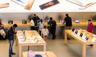 Unidentified People in The Apple Store | Customers Can Now Book In-Person Appointments with Apple | Featured