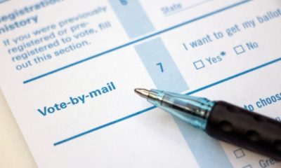 Closeup of Vote-by-Mail Section on a Voter Registration Form | Voting by Mail Is Possible for 75% of Americans in 2020 | Featured