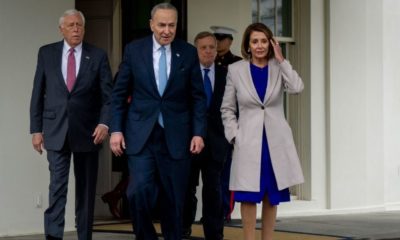 Democratic Leaders leave the West Wing of the White House | OPINION: Democrats Prove How Low They Can Go In Responses To Republican Convention | Featured