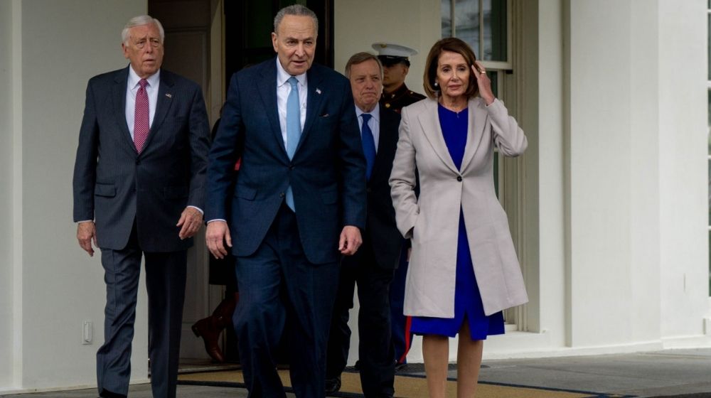 Democratic Leaders leave the West Wing of the White House | OPINION: Democrats Prove How Low They Can Go In Responses To Republican Convention | Featured