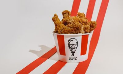 KFC Fried Chicken Bucket | KFC Drops “It’s Finger Lickin’ Good” Slogan Amid COVID-19 Pandemic: “Right Now, Our Slogan Doesn’t Feel Quite Right” | Featured