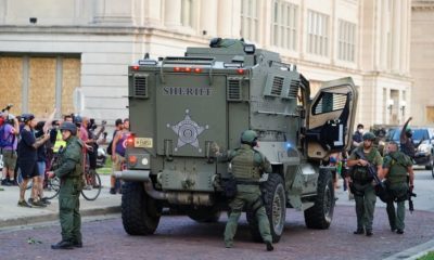 Kenosha County Sheriff Police Officers in Riot Gear | ‘Are You Listening Portland?’ Trump Touts No Violence in Kenosha Since Deployment of National Guard | Featured
