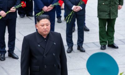 North Korean Leader Kim Jong-un at the Memorial of Eternal Fire in Vladivostok | Kim Jong Un Reportedly Falls Into Coma; Sister is “De Facto Second-in-Command” | Featured