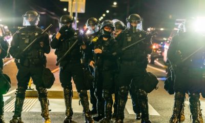 Ongoing Portland Protest since George Floyd's Death | Portland Protesters Hurl Rocks at Police on 80th Night of BLM Demonstrations, Riot Declared | Featured
