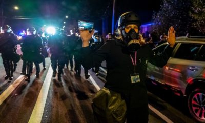 Portland Protest has been Ongoing since George Floyd's Death | Portland Police Chief, President Donald Trump React to Killing of Man Near Downtown Protests Saturday Night | Featured