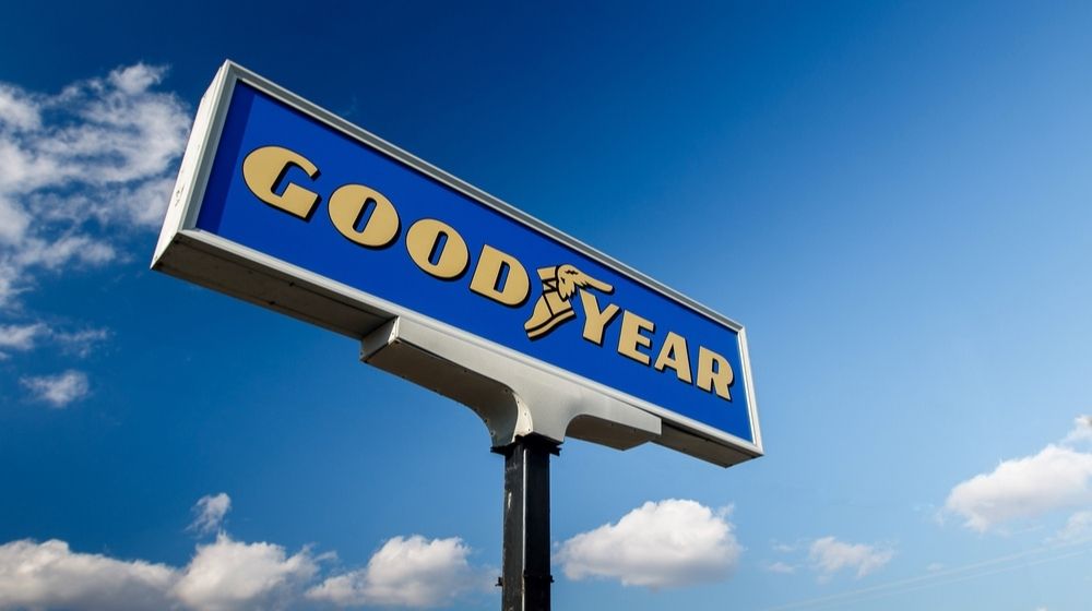 Sign for Goodyear Tire Shop | Goodyear Taking a Strong Stance on Racial Inequality, While Silencing Those Who Support the Police | Featured