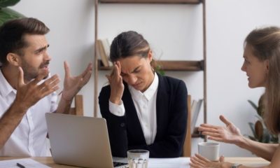 Stressed Office Employee Manager | CDC Advises Employees Not to Argue with a Customer If They “Become Violent” | Featured