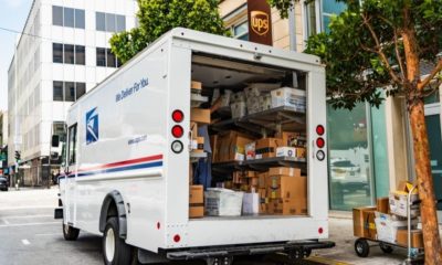 USPS Delivery Van | Truth on Trump and the Post Office | Featured