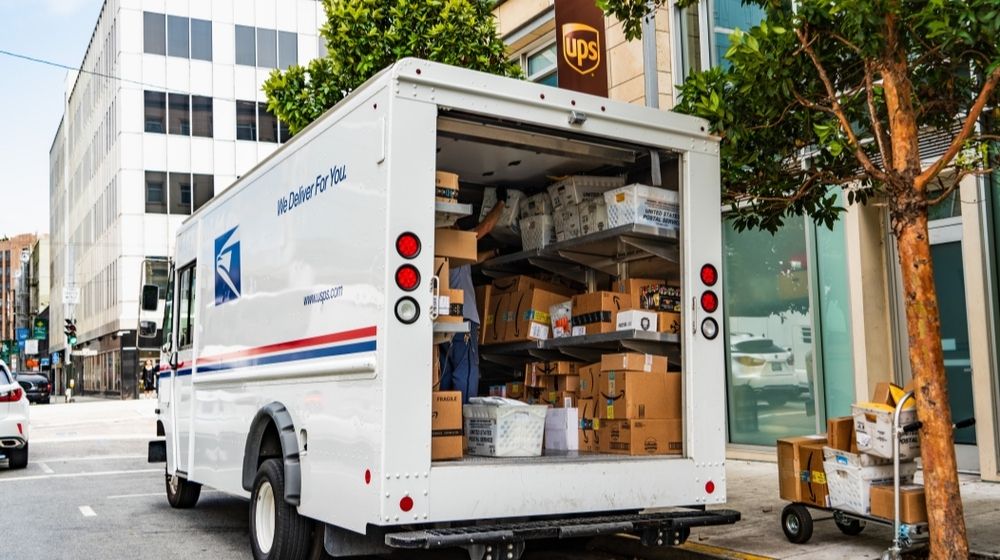 USPS Delivery Van | Truth on Trump and the Post Office | Featured