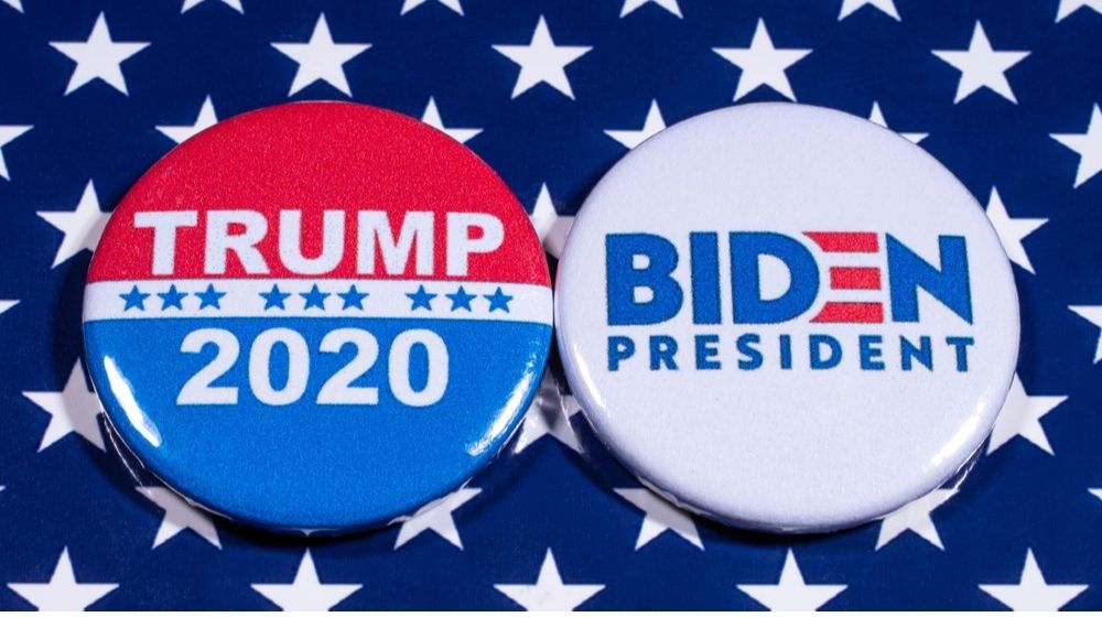 Donald Trump and Joe Biden Pin Badges | Trump and Biden Brawl in Cleveland | Featured