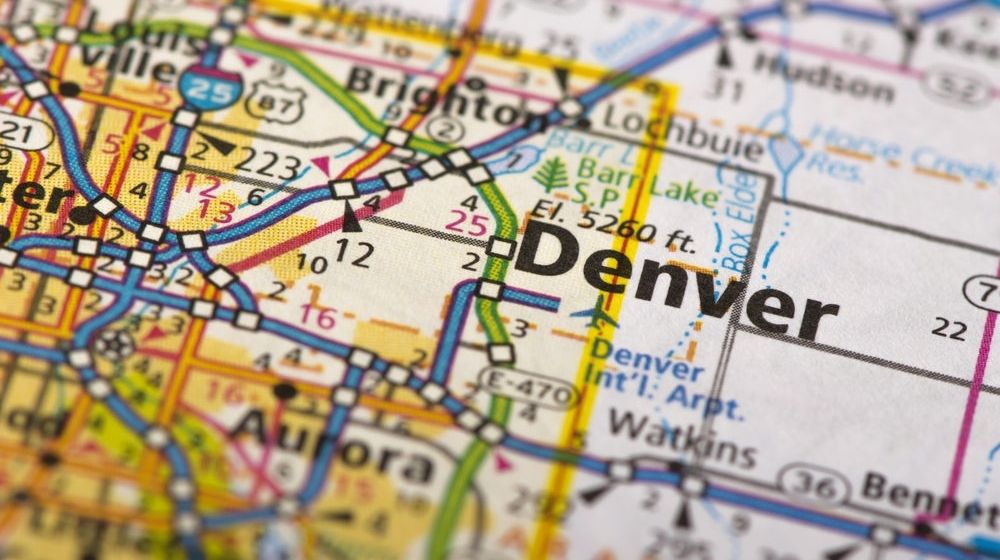 Denver, Colorado on a Political Map of the United States | Man Gets Shot in Front of His Son at a Denver Protest | Featured