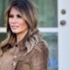 First Lady Melania Trump stands in the Rose Garden | First Lady Melania Trump Gives Update About Her Condition; Says She Is “Feeling Good” | Featured